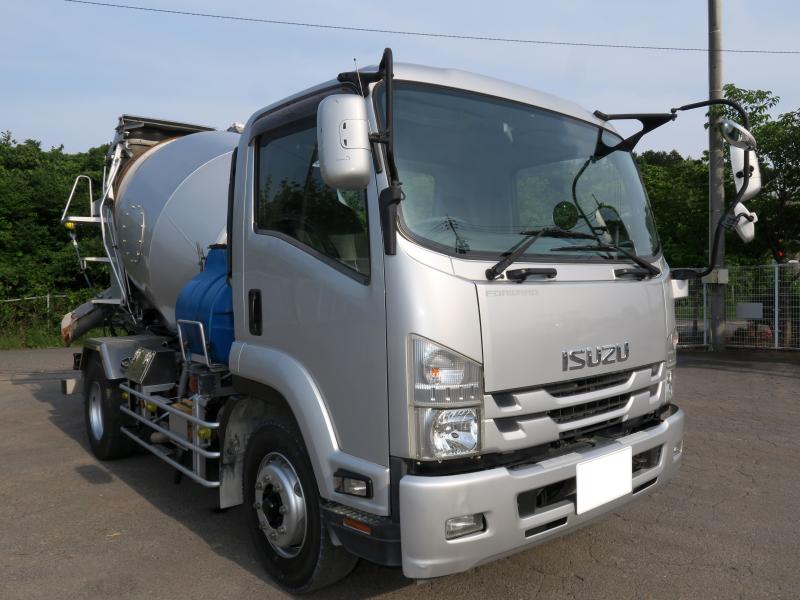 平成30年1月 いすゞ 増ﾄﾝ 2PG-FTR90U2 ミキサーの写真