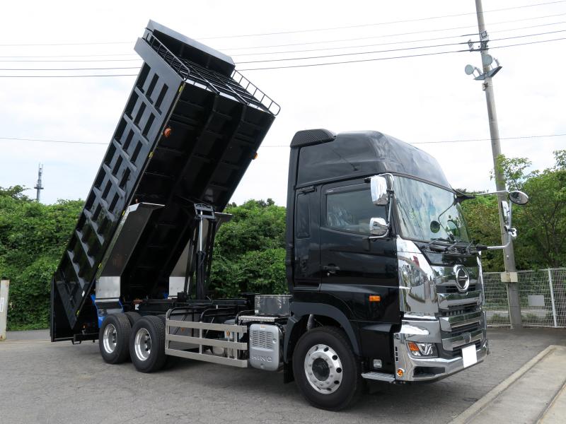 令和6年8月 日野 大型 2DG-FS1AJE ロング深ダンプの写真