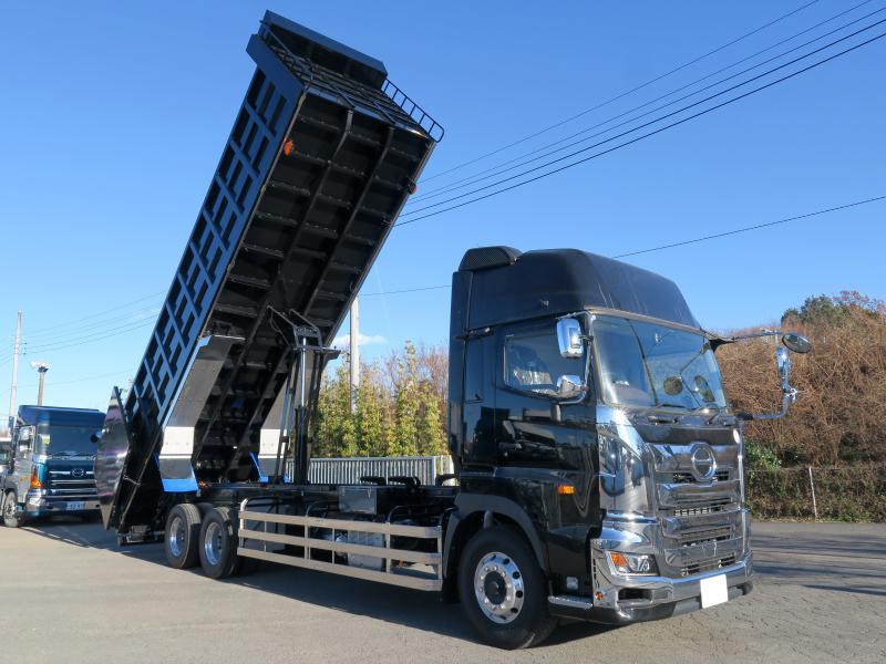 令和6年12月 日野 大型 2DG-FS1AHE ロング深ダンプの写真