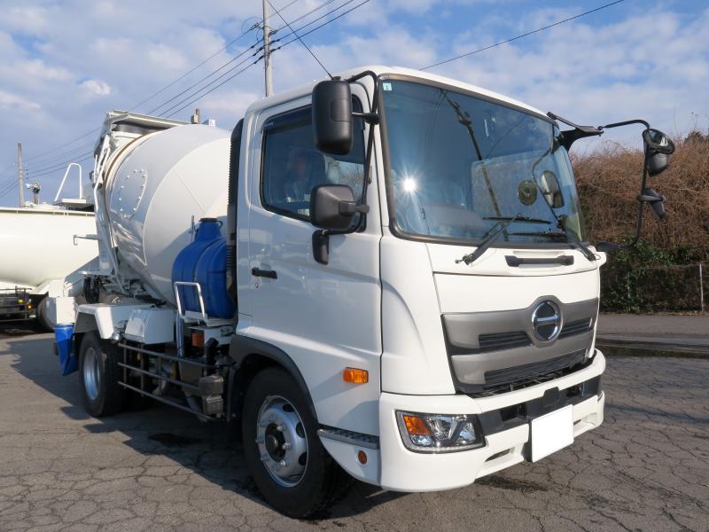 令和7年1月 日野 増ﾄﾝ 2KG-FJ2ACA ミキサーの写真