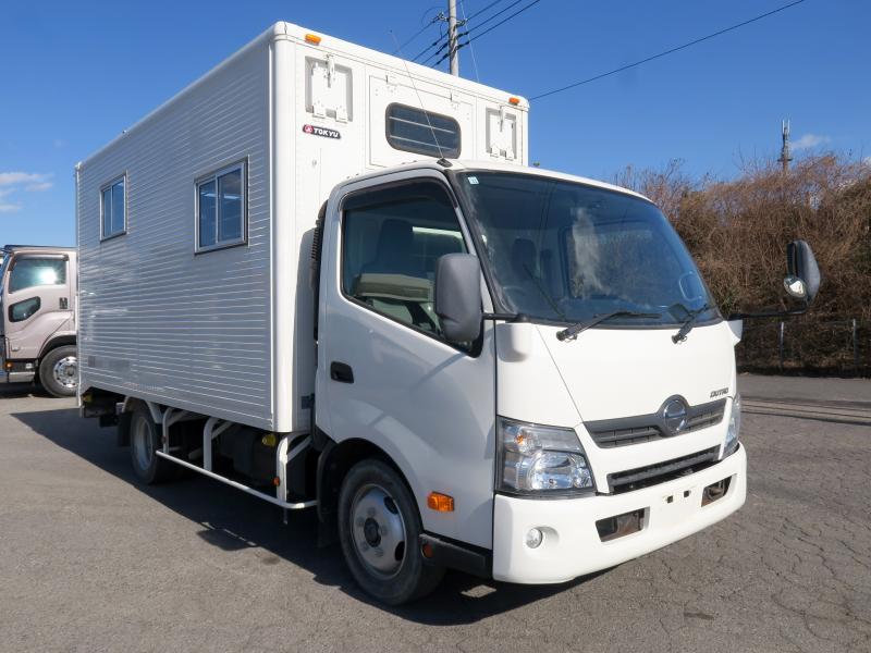 平成23年11月 日野 小型 SKG-XZU710M 家畜運搬車の写真