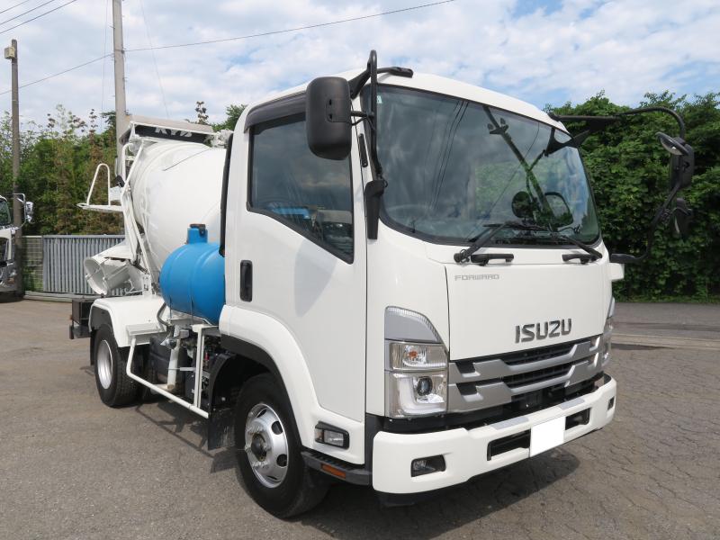 令和5年3月 いすゞ 中型 2PG-FRR90S2 ミキサーの写真