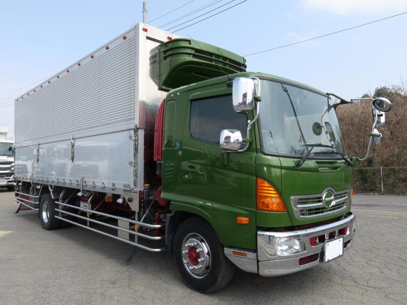 平成24年3月 日野 増ﾄﾝ LKG-FE7JMAG 冷凍ウイングの写真