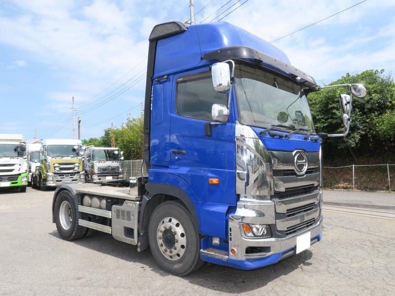 令和2年2月 日野 大型 2DG-SH1EDGG トラクタ(ダンプ用)の写真