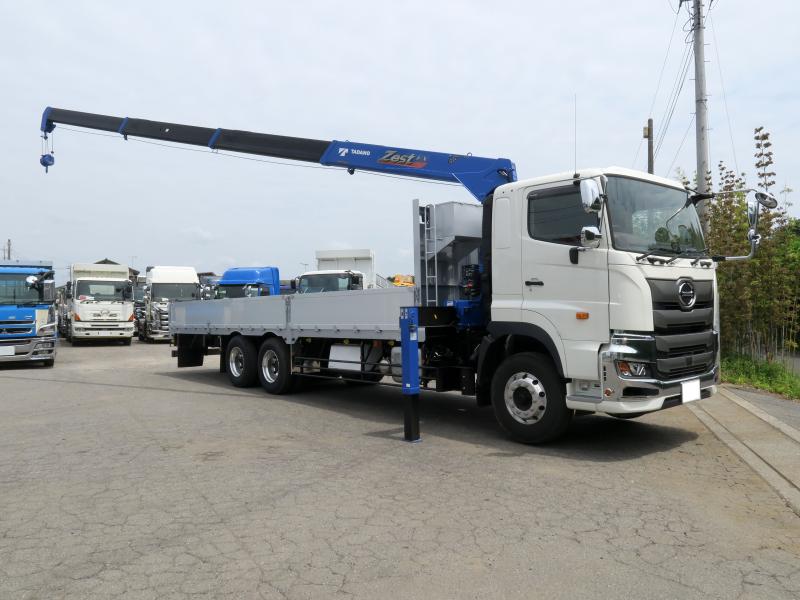 令和6年6月 日野 大型 2DG-FS1AHC クレーンの写真