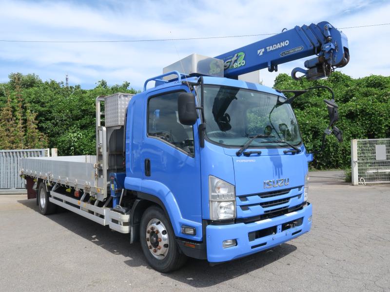 平成28年1月 いすゞ 増ﾄﾝ LPG-FTR90S2 クレーンの写真