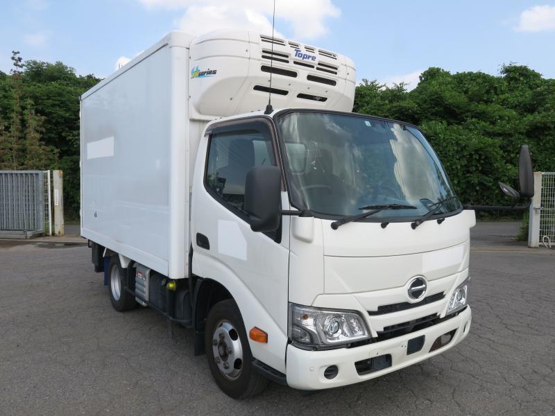令和1年11月 日野 小型 2RG-XZC605M 冷凍車の写真