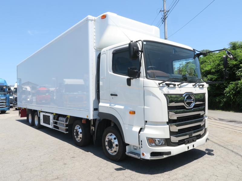 令和6年1月 日野 大型 2DG-FW1AHC 冷凍車の写真