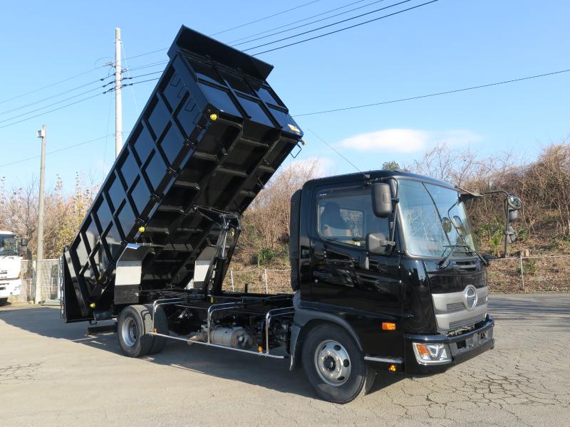 平成29年11月 日野 中型 2KG-FC2ABA 深ダンプの写真
