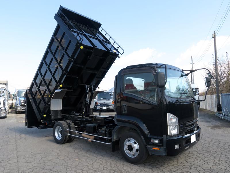 平成27年5月 いすゞ 中型 TKG-FRR90S2 ロング深ダンプの写真