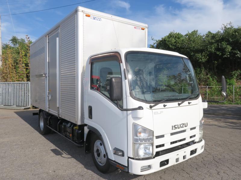 平成26年12月 いすゞ 小型 TKG-NMR85AN アルミバンの写真