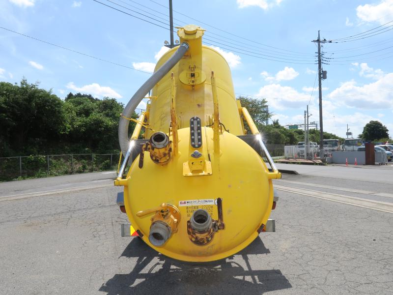 平成23年3月 日野 中型 BDG-FD7JGWA 汚泥吸引車の写真