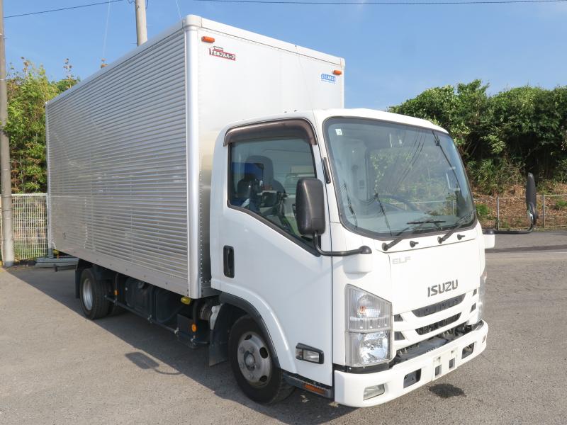 令和1年7月 いすゞ 小型 TRG-NLR85AN アルミバンの写真