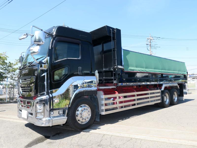 令和2年2月 いすゞ 大型 2PG-CYZ77C ロングダンプの写真