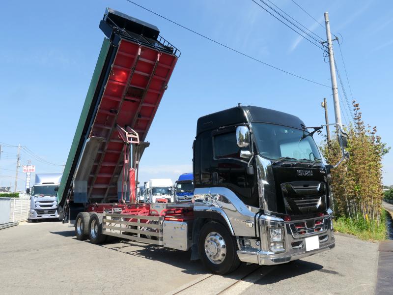 令和2年2月 いすゞ 大型 2PG-CYZ77C ロングダンプの写真