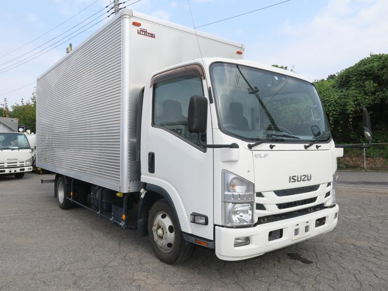 令和1年7月 いすゞ 小型 TRG-NPR85AN アルミバンの写真