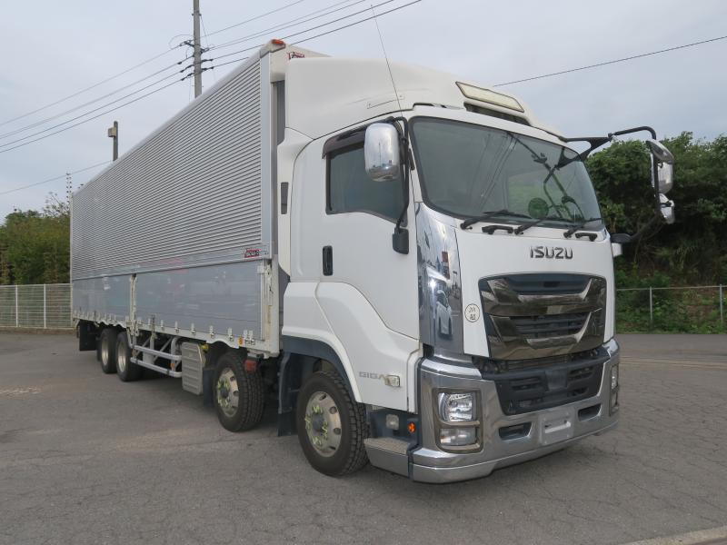 平成30年3月 いすゞ 大型 QKG-CYJ77B アルミウイングの写真