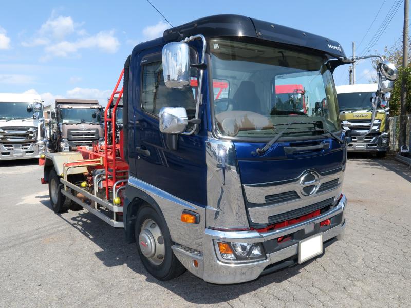 令和1年9月 日野 中型 2KG-FC2ABA アームロールの写真