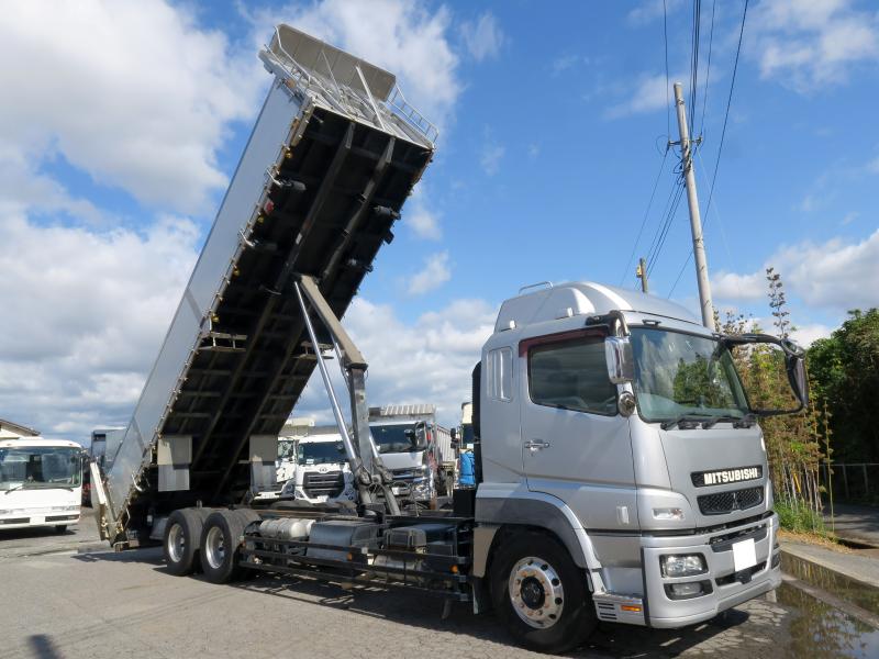 平成26年8月 三菱 大型 QKG-FU54VZ改 深ダンプ(平兼ダンプ)の写真