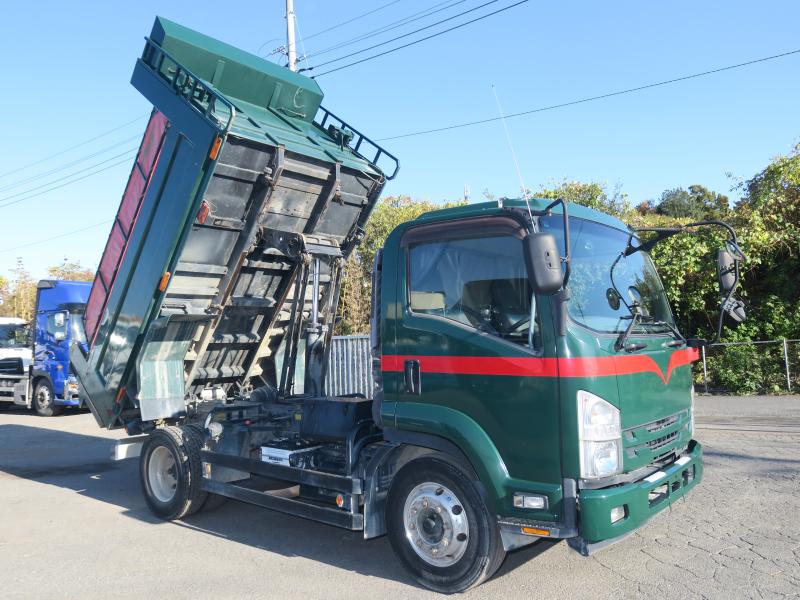 平成27年7月 いすゞ 増ﾄﾝ LPG-FTR90S2 ダンプの写真