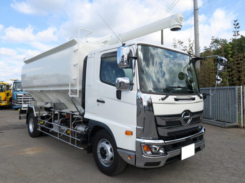 令和7年10月 日野 増ﾄﾝ 2KG-FE2ACA 飼料運搬車の写真