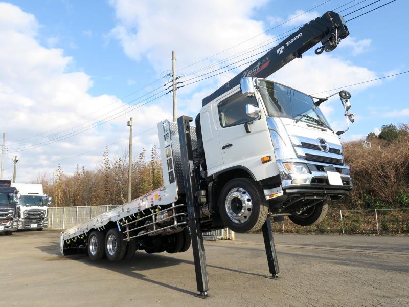 令和7年10月 日野 増ﾄﾝ 2DG-GK2ABA セルフクレーンの写真