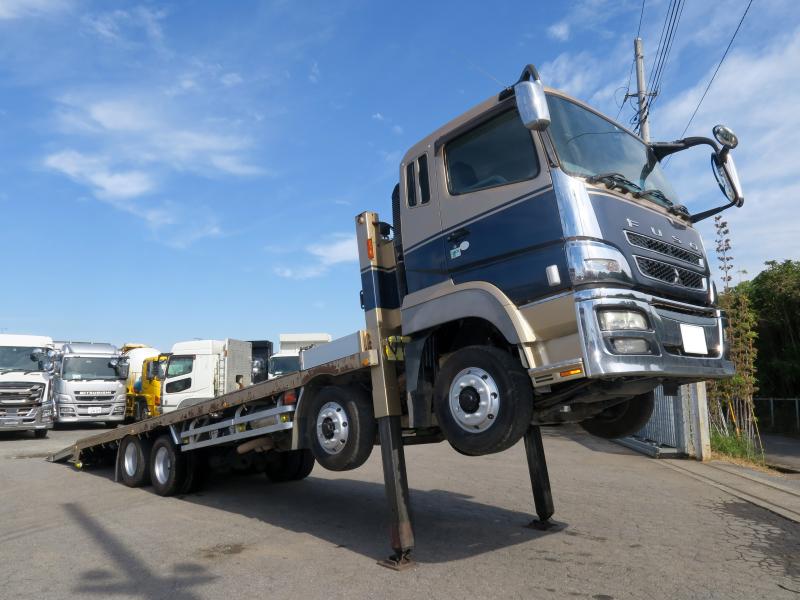 平成22年10月 三菱 大型 LKG-FS50VZ セルフローダーの写真