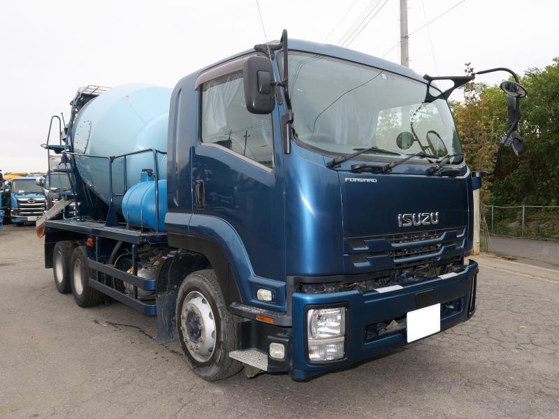 平成31年2月 いすゞ 増ﾄﾝ 2KG-FVZ90U2 ミキサーの写真