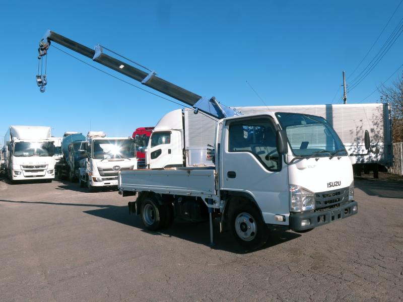 平成27年10月 いすゞ 小型 TPG-NJR85A クレーンの写真