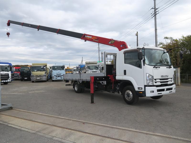 平成30年10月 いすゞ 中型 2RG-FRR90S2 クレーンの写真