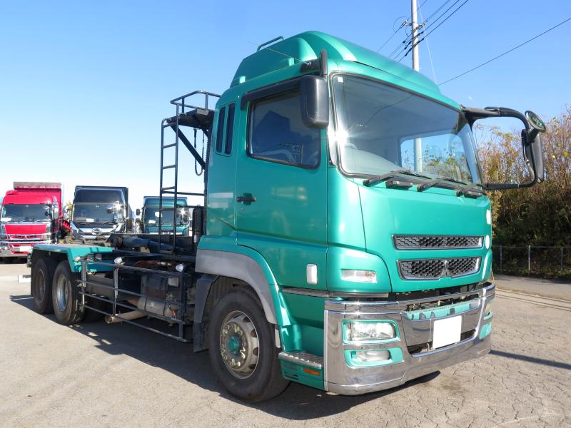 平成24年1月 三菱 大型 LKG-FV50VY アームロールの写真