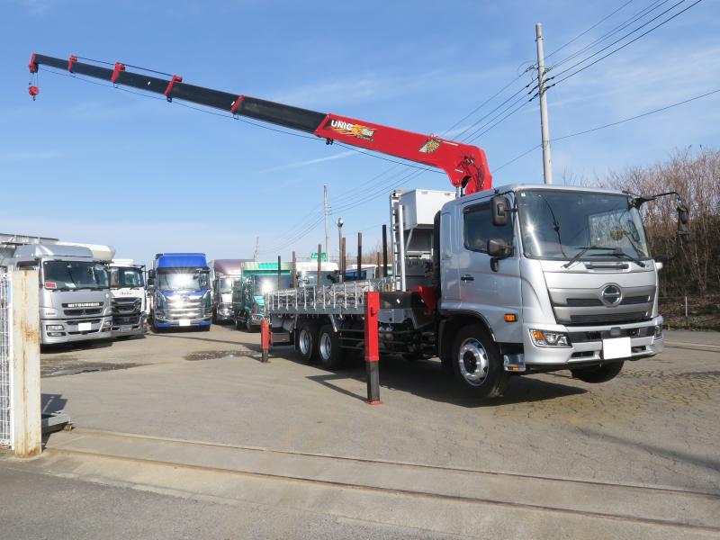 平成30年5月 日野 増ﾄﾝ 2KG-GK2ABA クレーンの写真