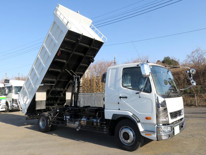 令和7年12月 三菱 増ﾄﾝ 2KG-FK62FZ ロング深ダンプの写真