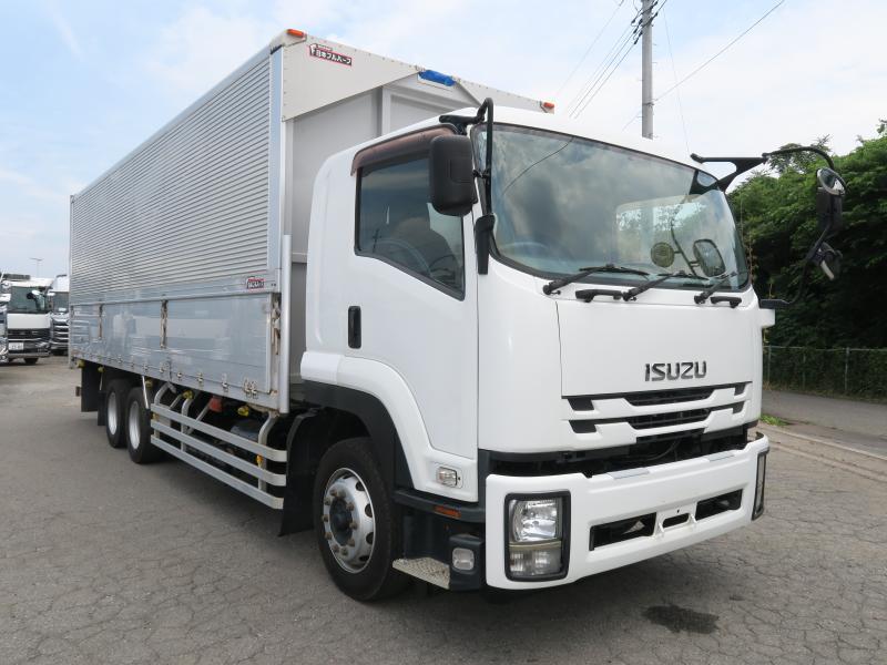 平成27年7月 いすゞ 増ﾄﾝ QKG-FVZ34U2 アルミウイングの写真