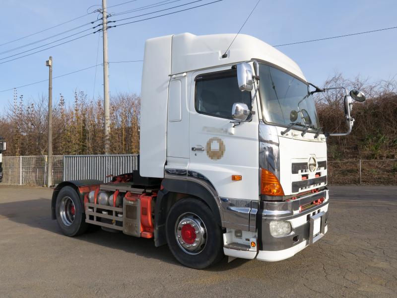 平成24年11月 日野 大型 QKG-SH1EDAG トラクタ(ダンプ用)の写真