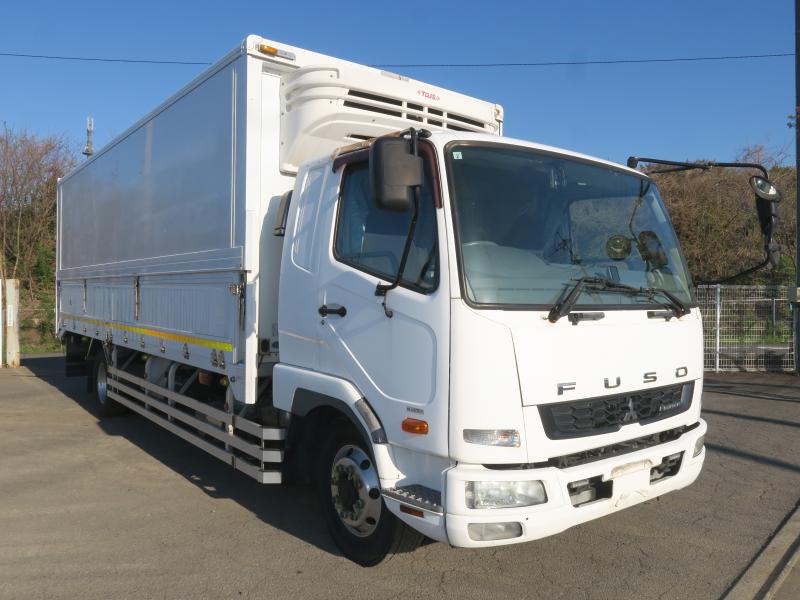 平成28年2月 三菱 増ﾄﾝ QKG-FK65FZ 冷凍ウイングの写真