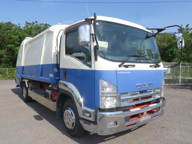 平成24年6月 いすゞ 中型 SKG-FRR90S2 パッカー車の写真