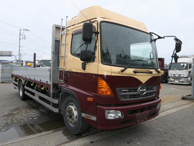 平成29年3月 日野 増ﾄﾝ QKG-FE7JKAA アルミ平の写真