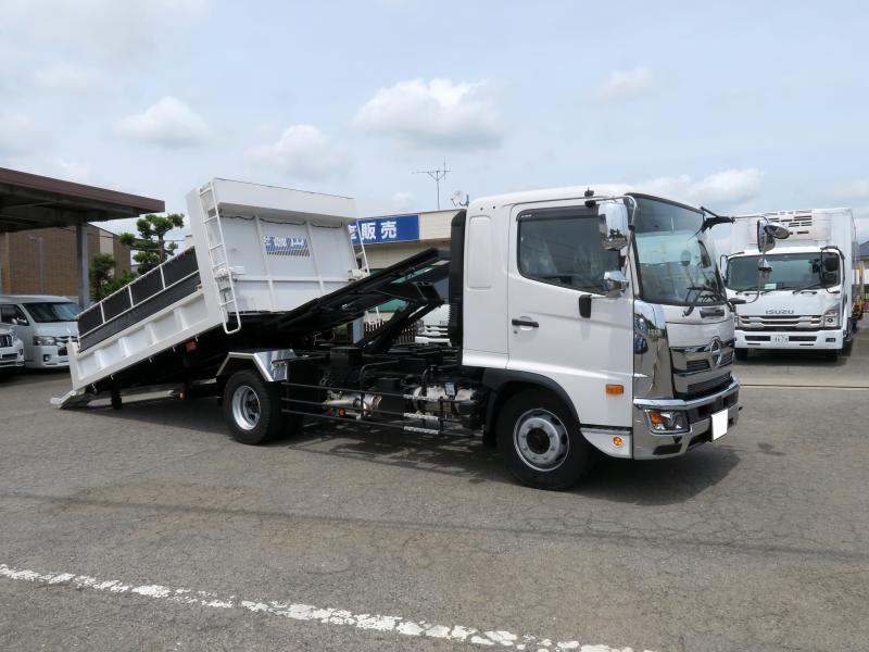 令和7年12月 日野 増ﾄﾝ 2KG-FE2ACA セーフティーダンプの写真