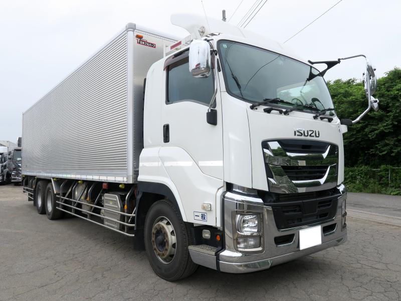 平成29年9月 いすゞ 大型 QKG-CYL77B アルミバンP/Gの写真