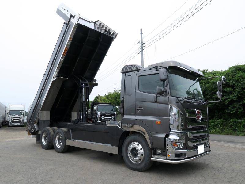 令和2年10月 日野 大型 2DG-FS1AJA ダンプ(22t)の写真