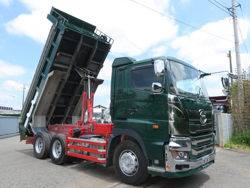 令和1年12月 日野 大型 2DG-FS1AGA ダンプの写真