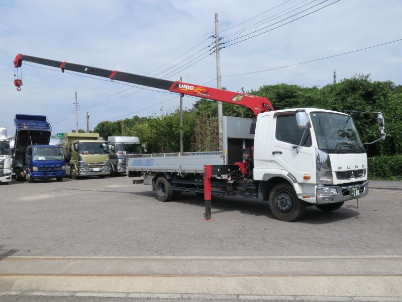 令和1年5月 三菱 増ﾄﾝ 2KG-FK62FZ クレーンの写真